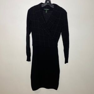 Lauren by Ralph Lauren dress 100% wool